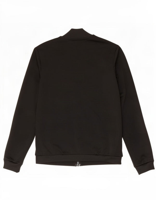 Giacca da tuta da donna Adidas UK 12/14 Medium Nero Poliestere