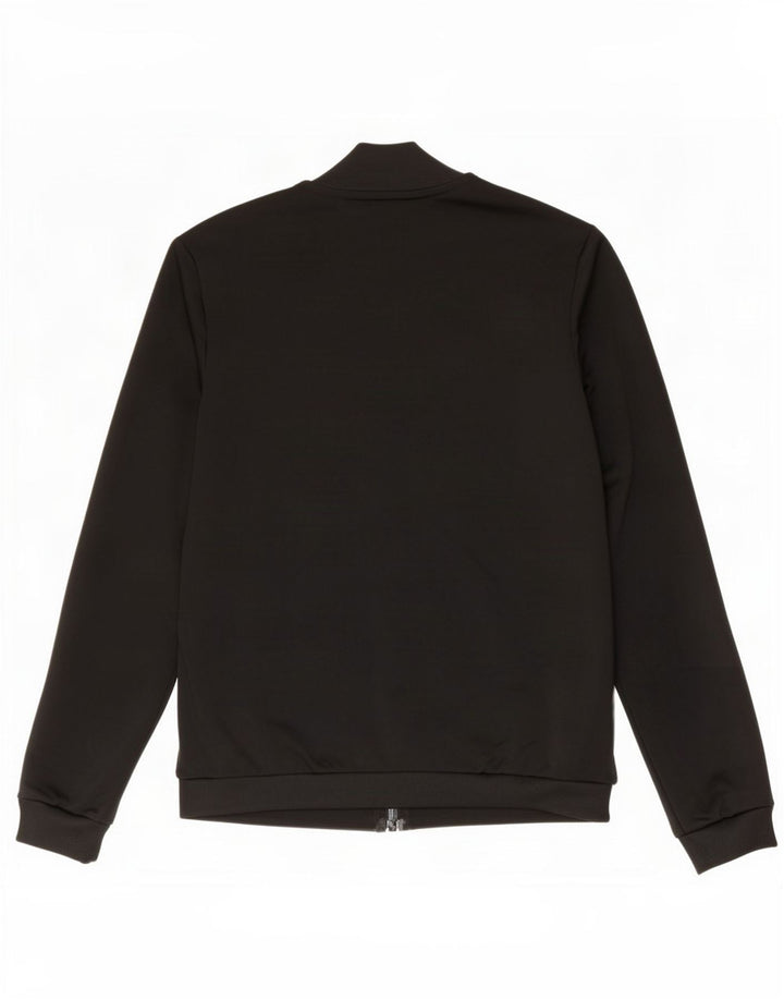 Giacca da tuta da donna Adidas UK 12/14 Medium Nero Poliestere