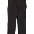 ZARA Lige jakkesæt til mænd EU 40 Medium W31 L32 Sort Polyester