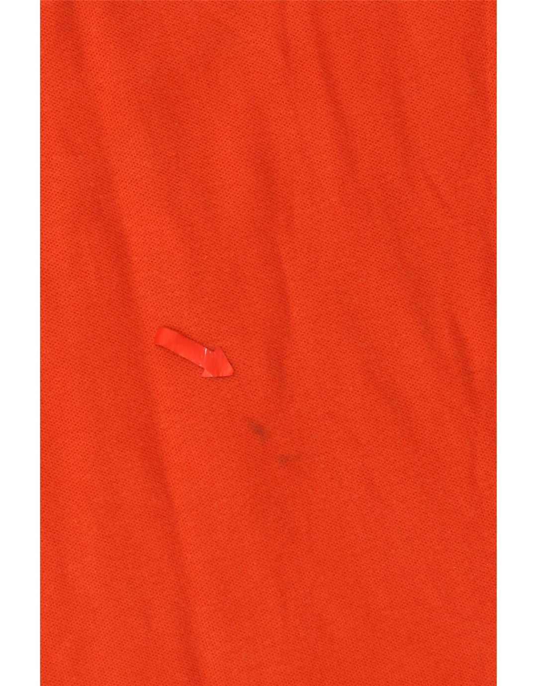 Fila Mens Polo Shirt Large Orange Cotton