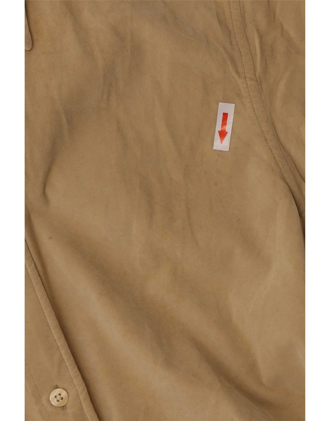 Calvin Klein Jeans Chemise Homme Large Beige Viscose
