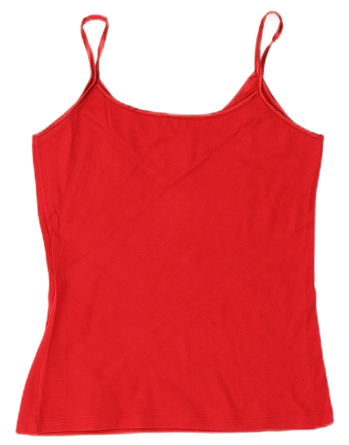 Lotto Dame Cami Top UK 18 XL Rød Bomuld