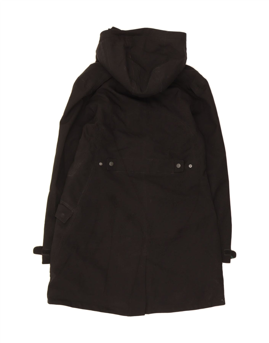 MOUNTAIN WAREHOUSE Womens Hooded Windbreaker Coat UK 14 Large Black Vintage Mountain Warehouse and Second-Hand Mountain Warehouse from Messina Hembry 