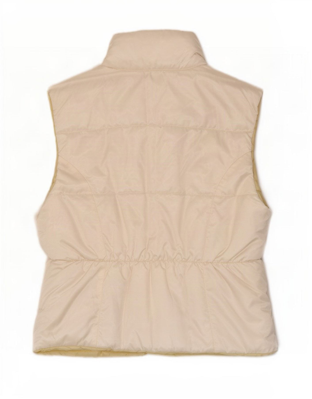 Cacao Womens Padded Gilet EU 38 Medium White Polyamide