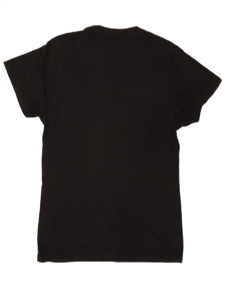 VANS Mens Custom Fit Graphic T-Shirt Top Small Black Cotton