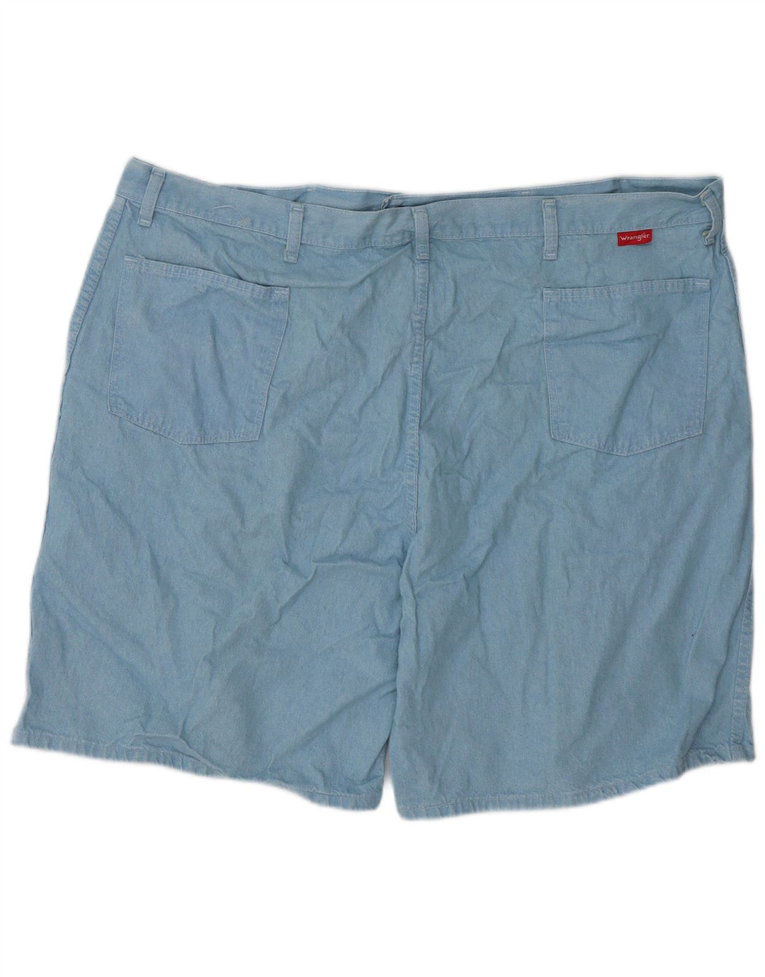 WRANGLER Mens Chino Shorts W46 3XL Blue Cotton