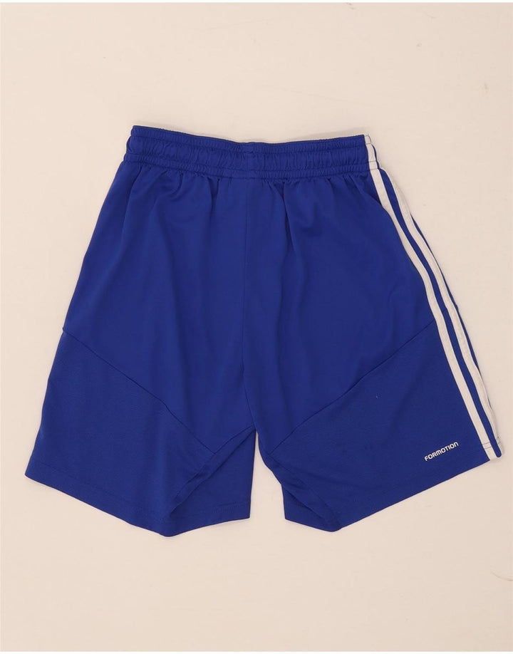 Adidas Mens Climacool Graphic Sport Shorts Pequeno Azul Poliéster