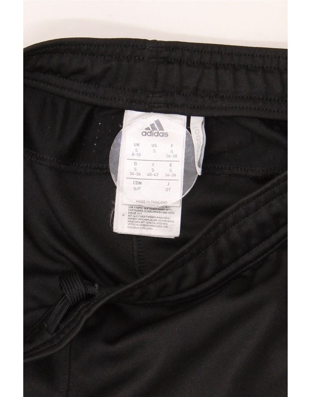 Adidas Womens Climacool Tracksuit Trousers UK 8/10 Small  Black Polyester