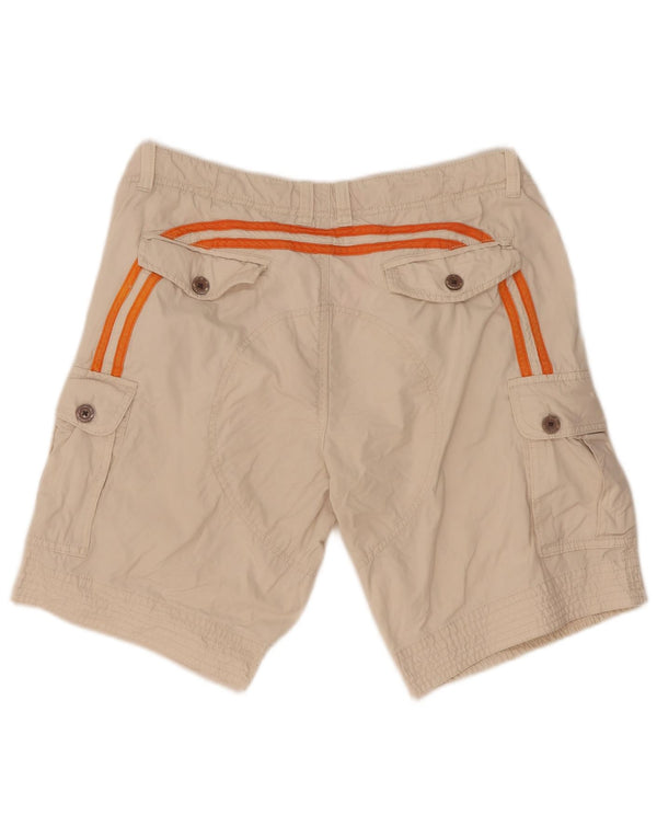 Sundek Mens Cargo Shorts W32 közepes törtfehér pamut
