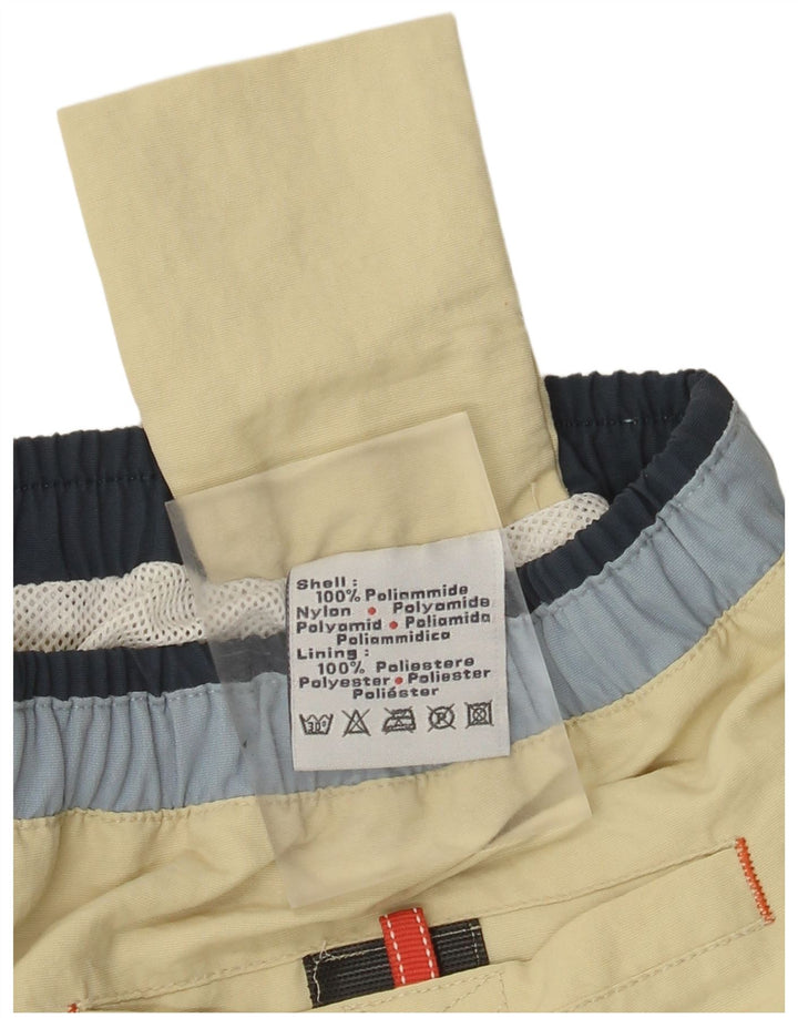Pantaloni scurți de înot pentru bărbați Kappa, bej mediu, poliamidă color bloc