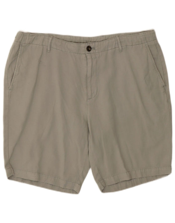 Reiss Mens Chino Shorts W36 Large Grey Cotton