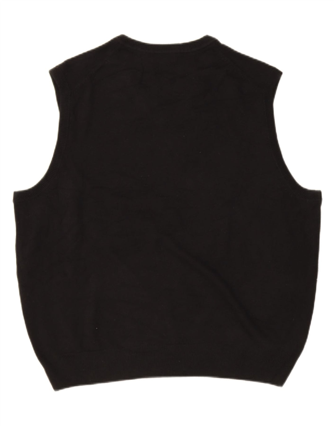 Dockers Mens Vest Tank Top 2XL Black Argyle/Diamond Acrylic