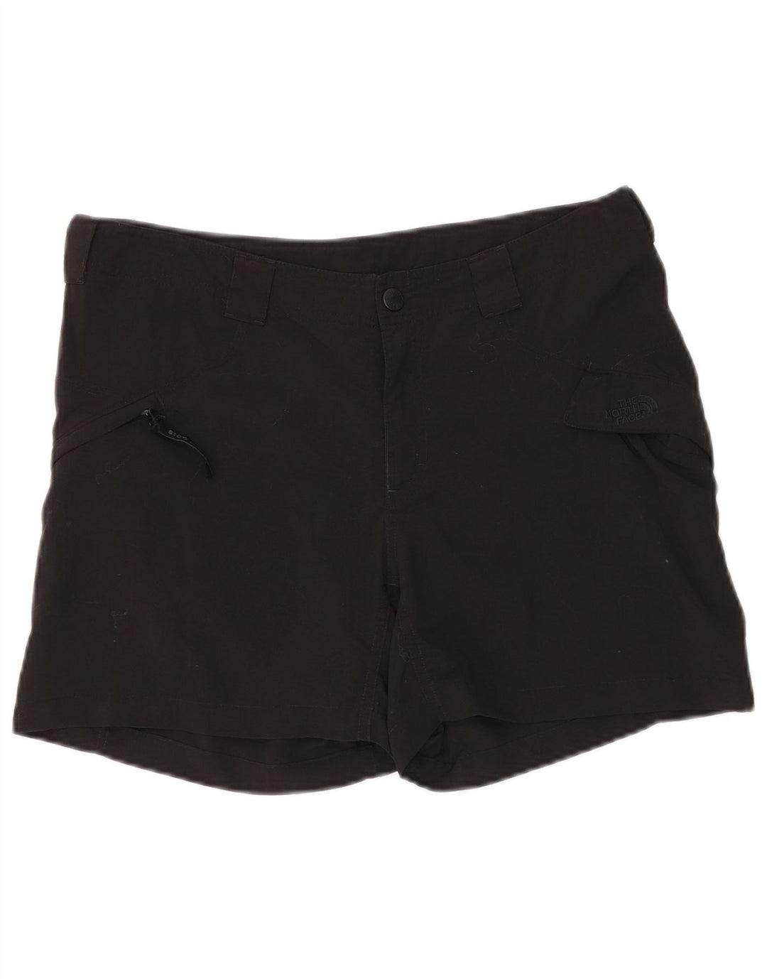 The North Face Womens Cargo Shorts US 12 Large W34 Black Nylon