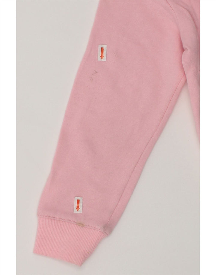 CHAMPION Boys Graphic Hoodie Jumper 5-6 Years Pink Cotton | Vintage Champion | Thrift | Second-Hand Champion | Used Clothing | Messina Hembry 