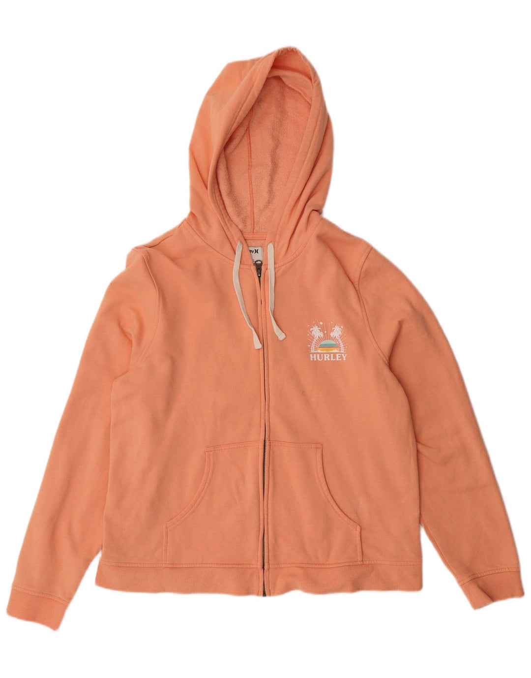 Hurley Girls 11-12 Years Large Orange Cotton