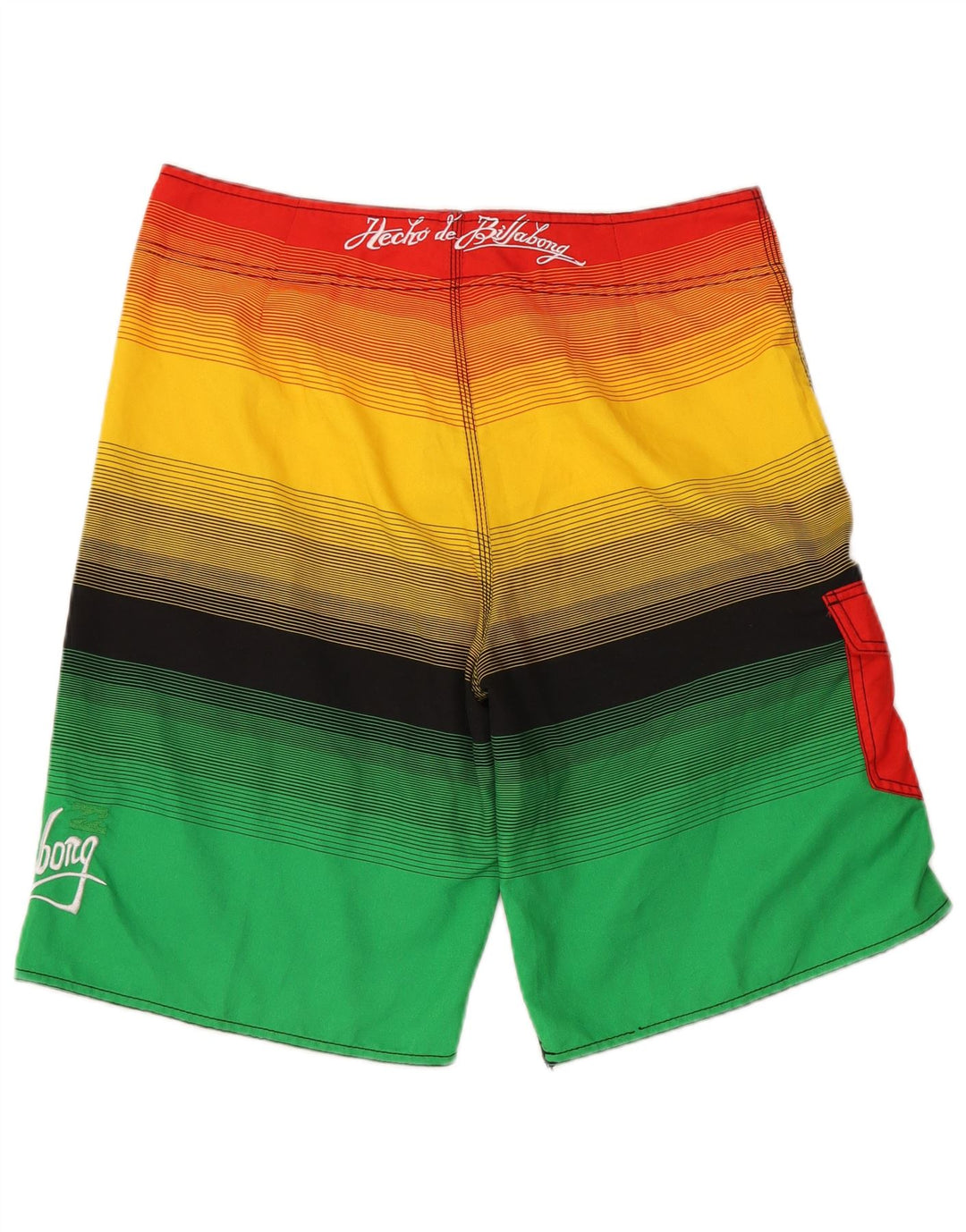 Billabong Short de Bain Graphique Homme Large Rayé Multicolore