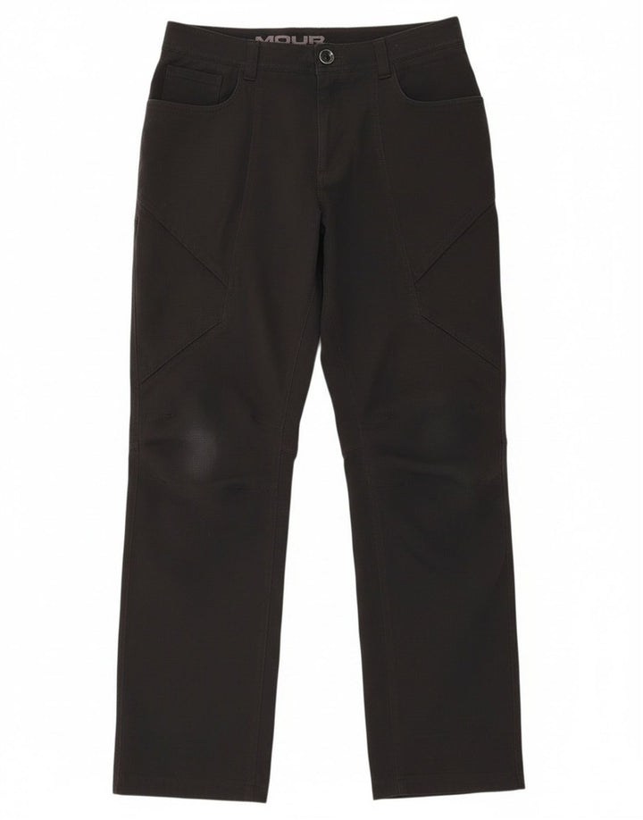 Under Armour Mens Loose Fit Trousers W34 L32 Black Polyester