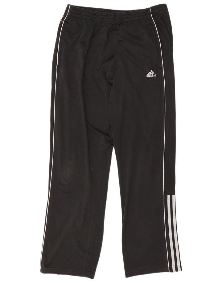 Adidas Mens Tracksuit Trousers UK 40/42 Medium  Black Polyester