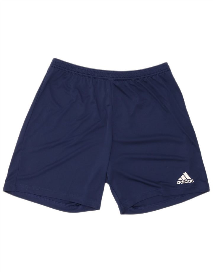 ADIDAS Mens Aeroready Sport Shorts Large  Navy Blue Polyester