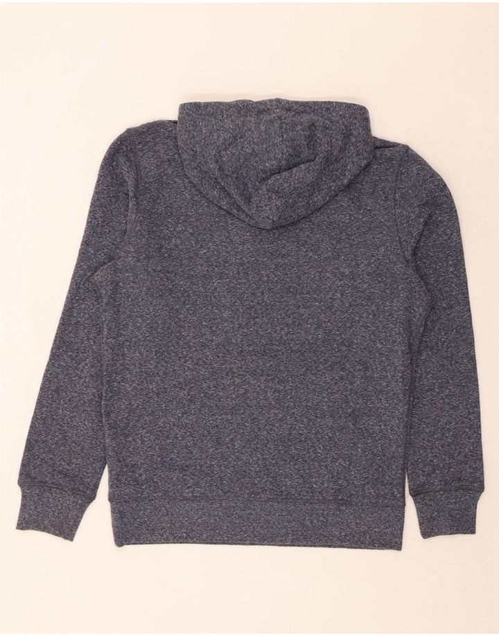 JACK & JONES Mens Hoodie Jumper Medium Navy Blue Cotton Vintage Jack & Jones and Second-Hand Jack & Jones from Messina Hembry 
