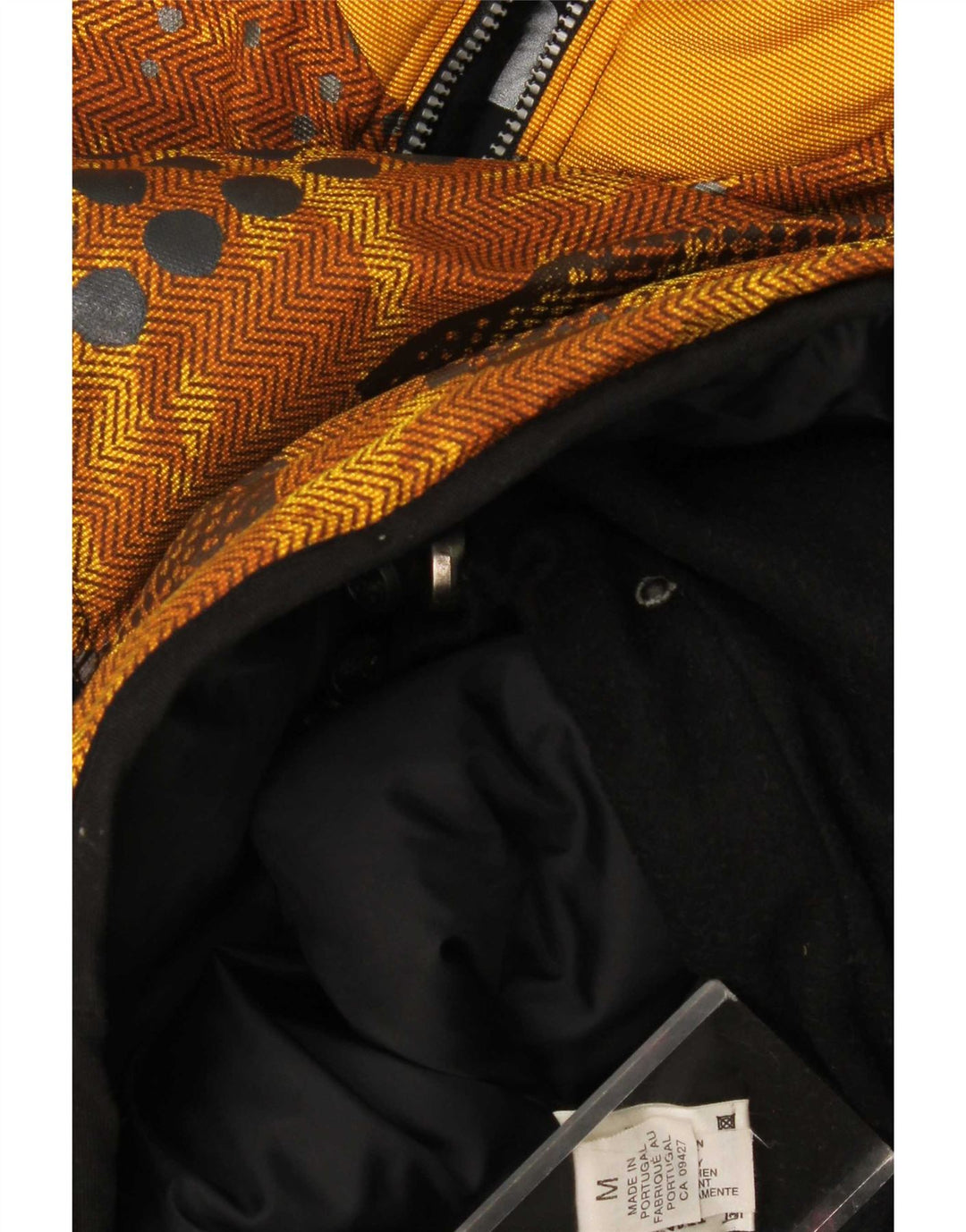 Tokka Tribe Herre Pullover Windbreaker Jacket UK 38 Medium Yellow Geometric