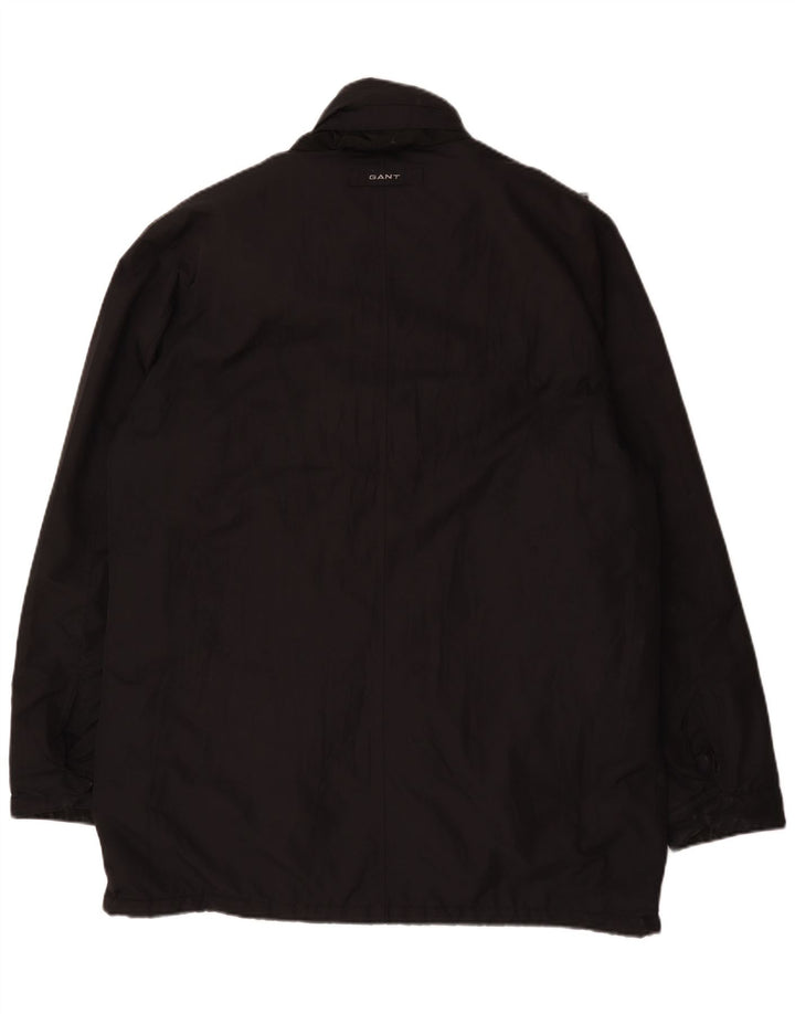 Gant Mens Utility Jacket UK 42 XL Black Polyester