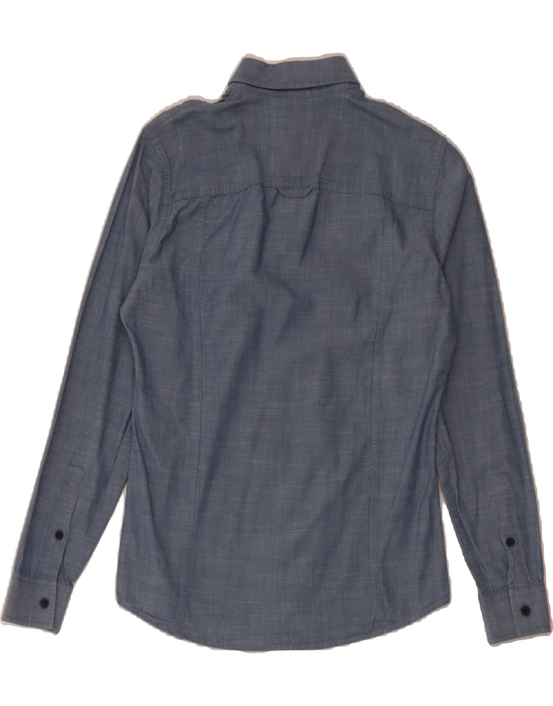 CALVIN KLEIN JEANS Mens Shirt Small Blue Cotton Vintage Calvin Klein Jeans and Second-Hand Calvin Klein Jeans from Messina Hembry 