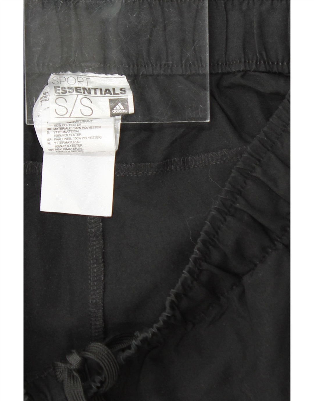 ADIDAS Womens Climalite Tracksuit Trousers UK 8 Small Black Polyester Vintage Adidas and Second-Hand Adidas from Messina Hembry 