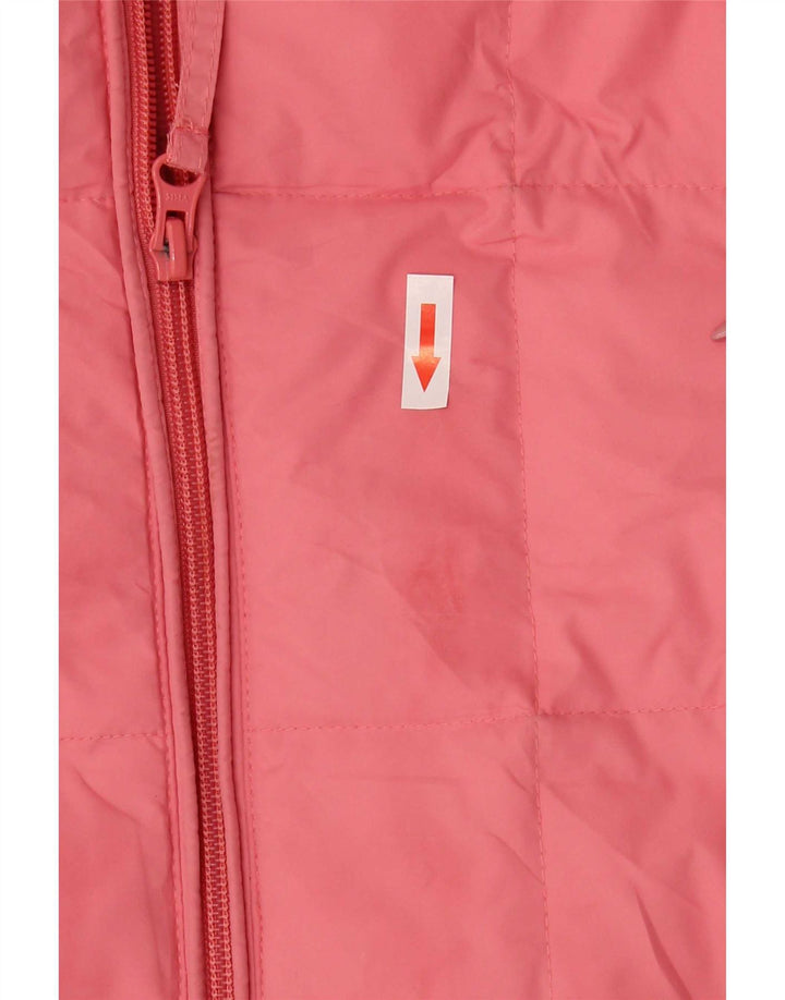 Napapijri Womens Padded Gilet UK 12 Medium Pink