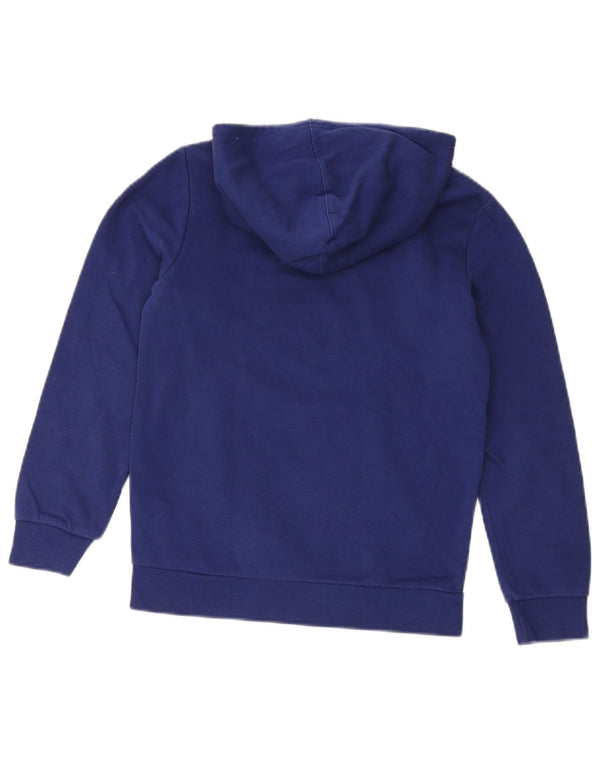 Felpa con cappuccio grafica Champion da ragazzo, 11-12 anni, grande, in cotone blu navy
