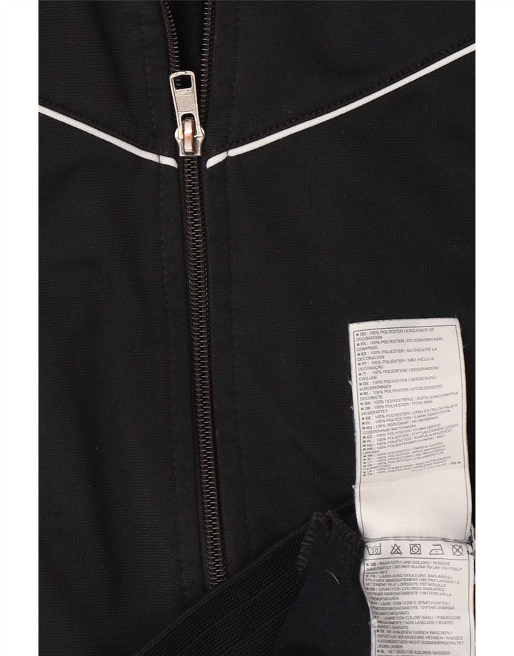Nike Veste de survêtement pour femme UK 8 Small Noir Polyester