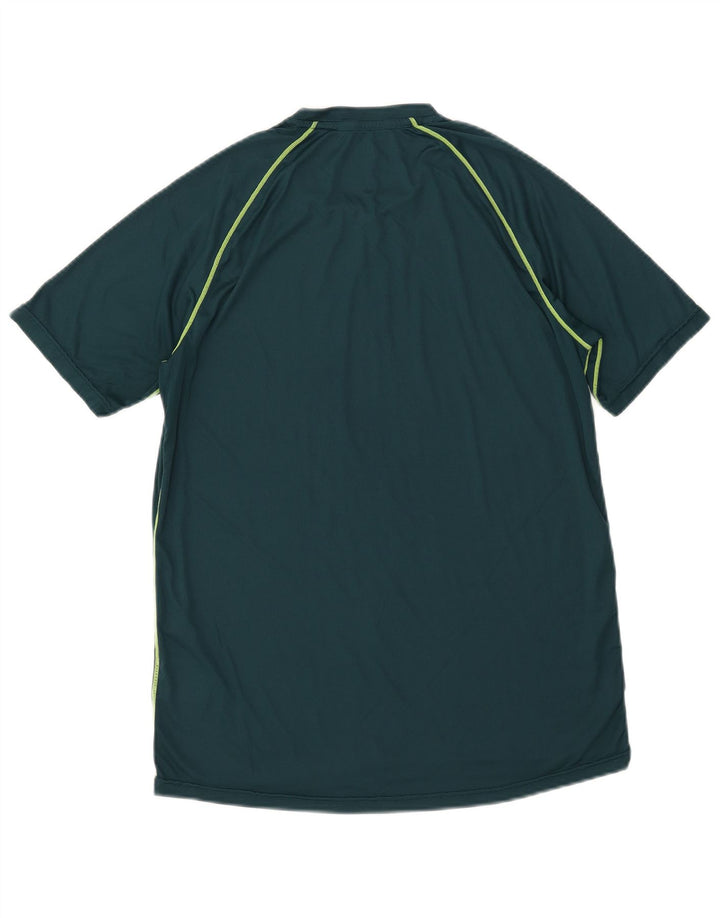 Mountain Warehouse Mens T-Shirt Top Large Green Polyester
