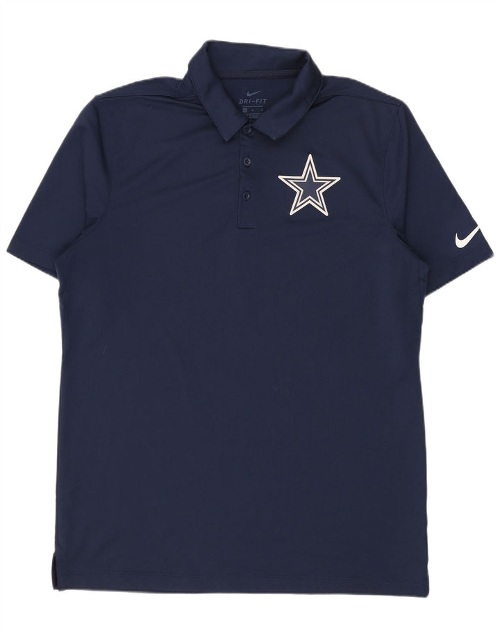 Nike Mens Dri Fit Polo Shirt Medium Navy Blue