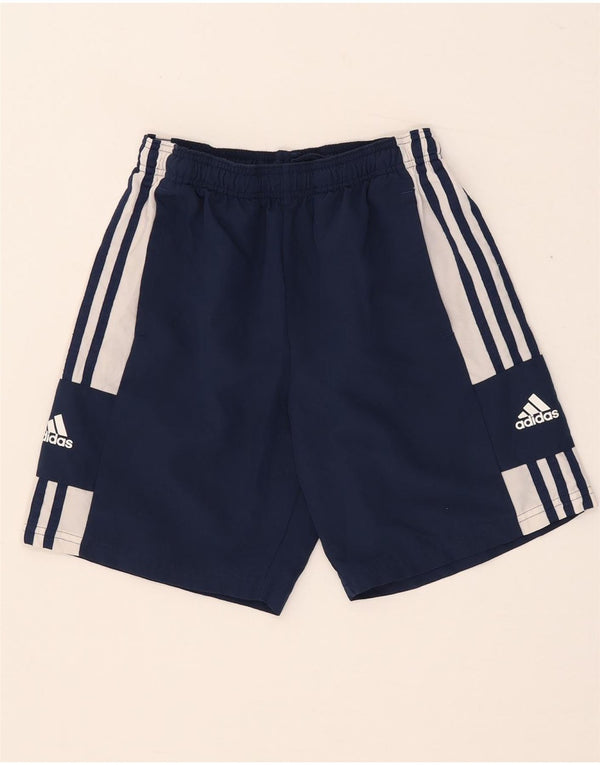 Adidas Boys Aeroready Sport Shorts 13-14 Years Navy Blue Colourblock