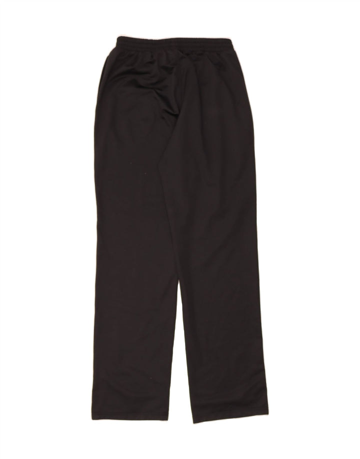 ASICS Boys Tracksuit Trousers 15-16 Years Large  Black Polyester Vintage Asics and Second-Hand Asics from Messina Hembry 