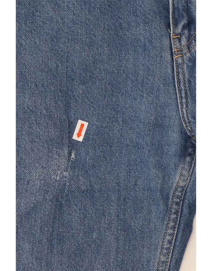 CALVIN KLEIN Womens Straight Jeans W26 L27 Blue