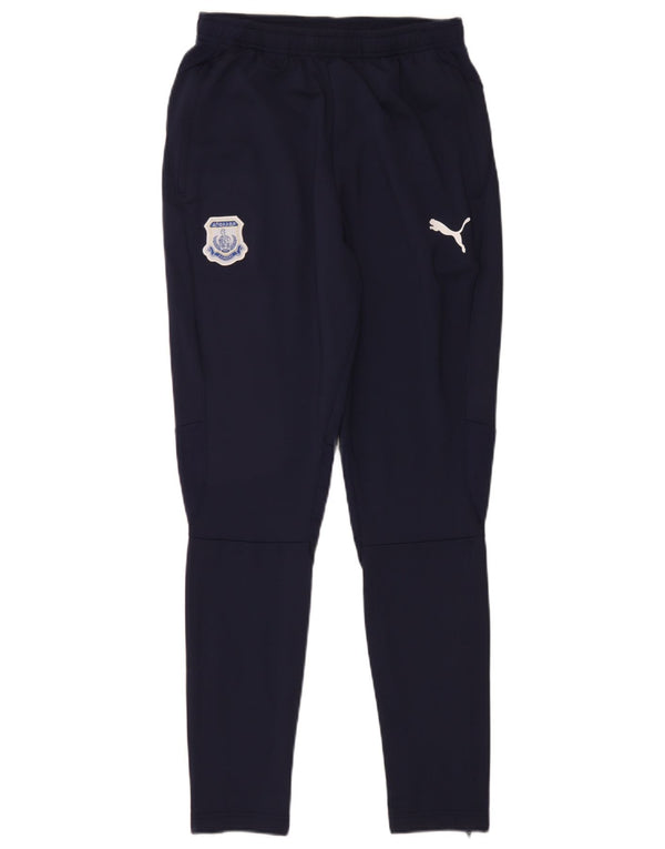 Puma Uomo Apollon Limassol FC. Pantaloni Tuta Medio Blu Navy