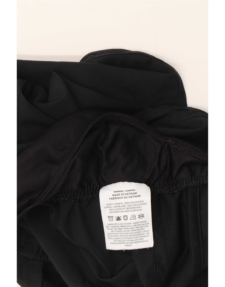 Pantaloncini sportivi Nike da donna Dri Fit UK 8 piccoli poliestere nero