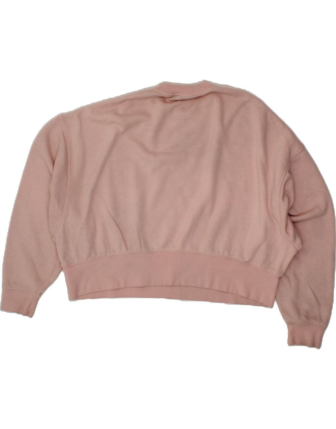 NIKE Womens Oversized Sweatshirt Jumper UK 10 Small Pink Cotton Vintage Nike and Second-Hand Nike from Messina Hembry 