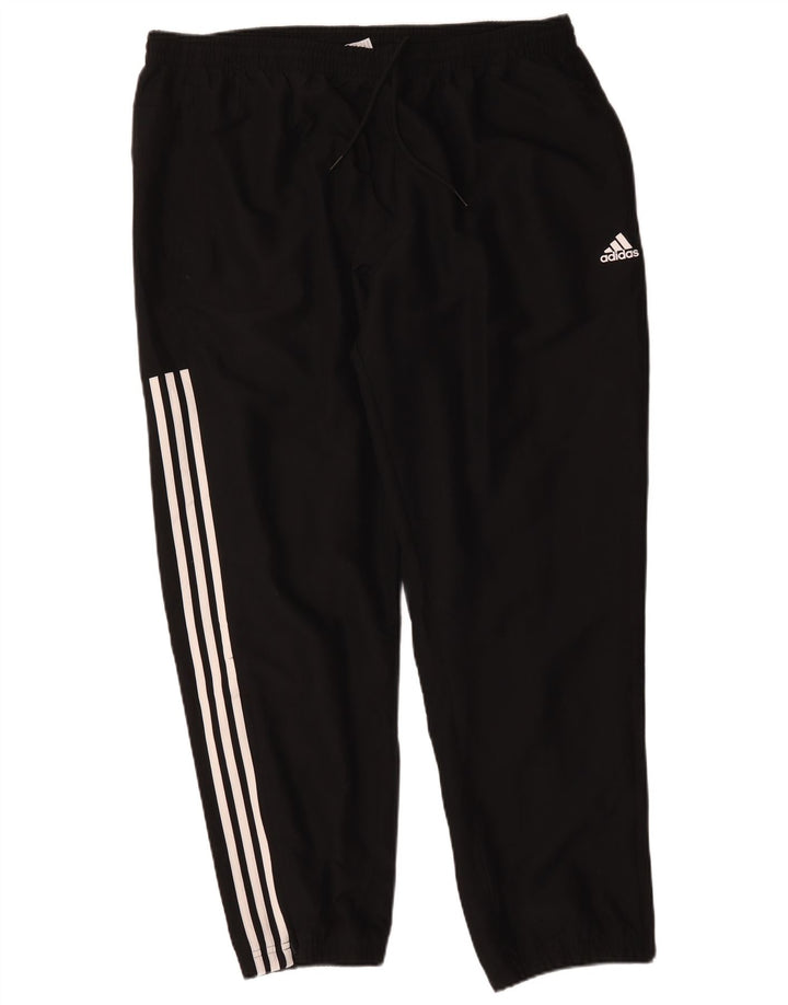 Adidas Træningsdragtsbukser til mænd 2XL Sort Colourblock Polyester