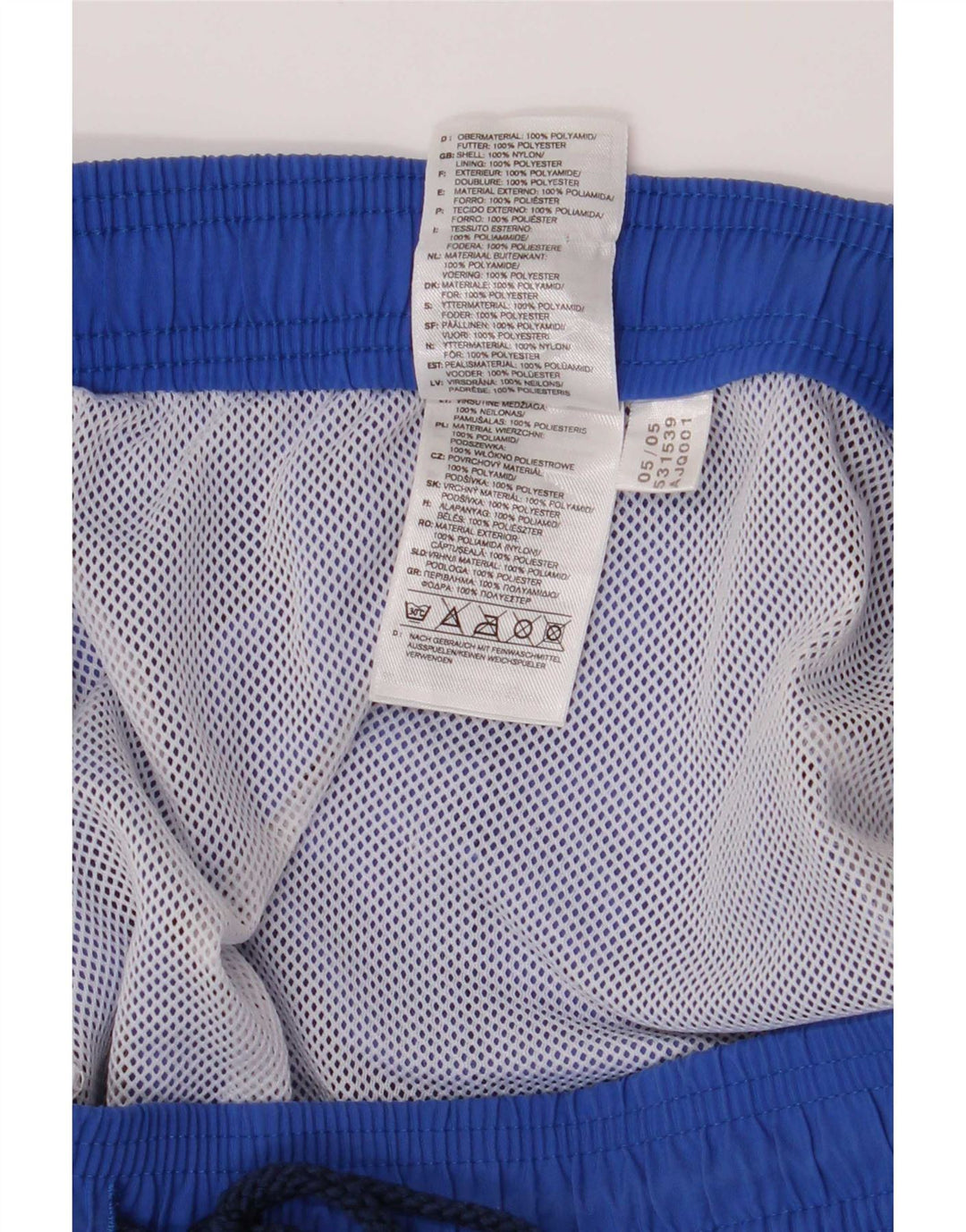 Adidas Badeshorts til mænd 2XL Blå Polyester