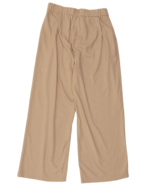 Hollister Mujer Livvy Pantalones Casuales De Cintura Alta Medio W30 L27 Beige