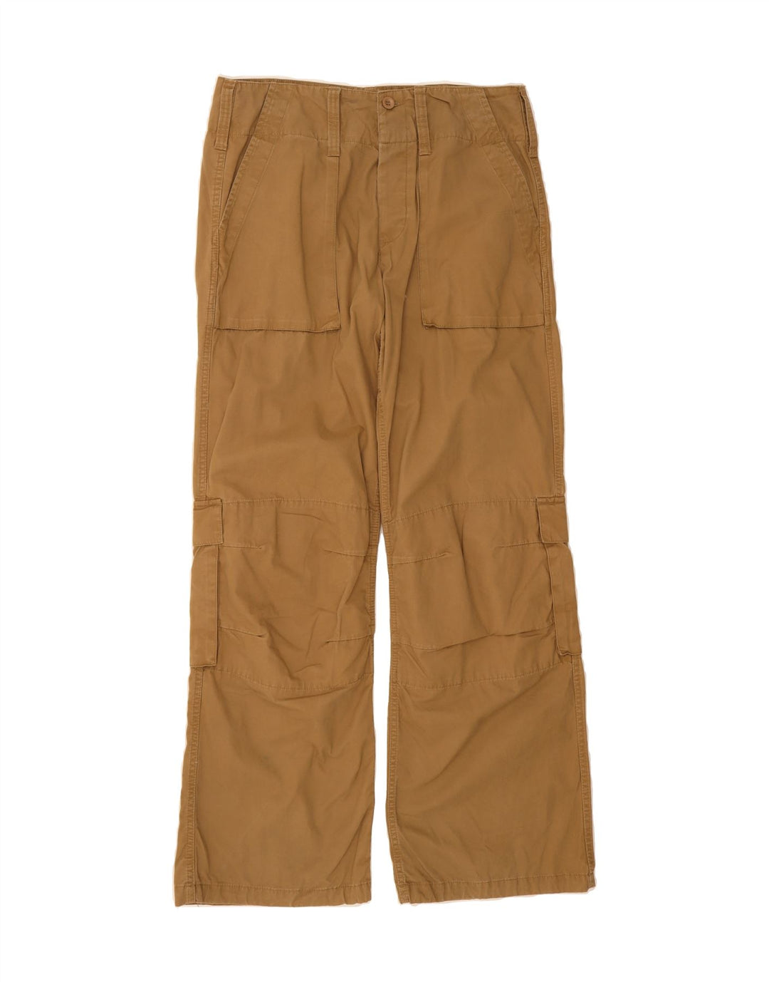 BENETTON Womens Cargo Trousers IT 46 W34 L33 Brown Cotton Vintage Benetton and Second-Hand Benetton from Messina Hembry 