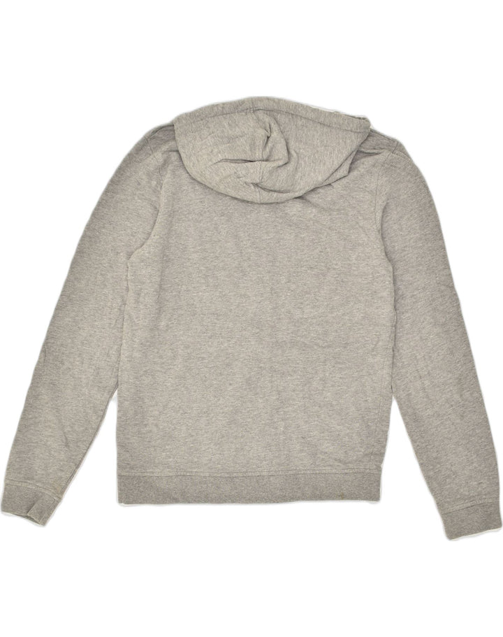 JACK & JONES Mens Graphic Zip Hoodie Sweater Small Grey Cotton | Vintage Jack & Jones | Thrift | Second-Hand Jack & Jones | Used Clothing | Messina Hembry 