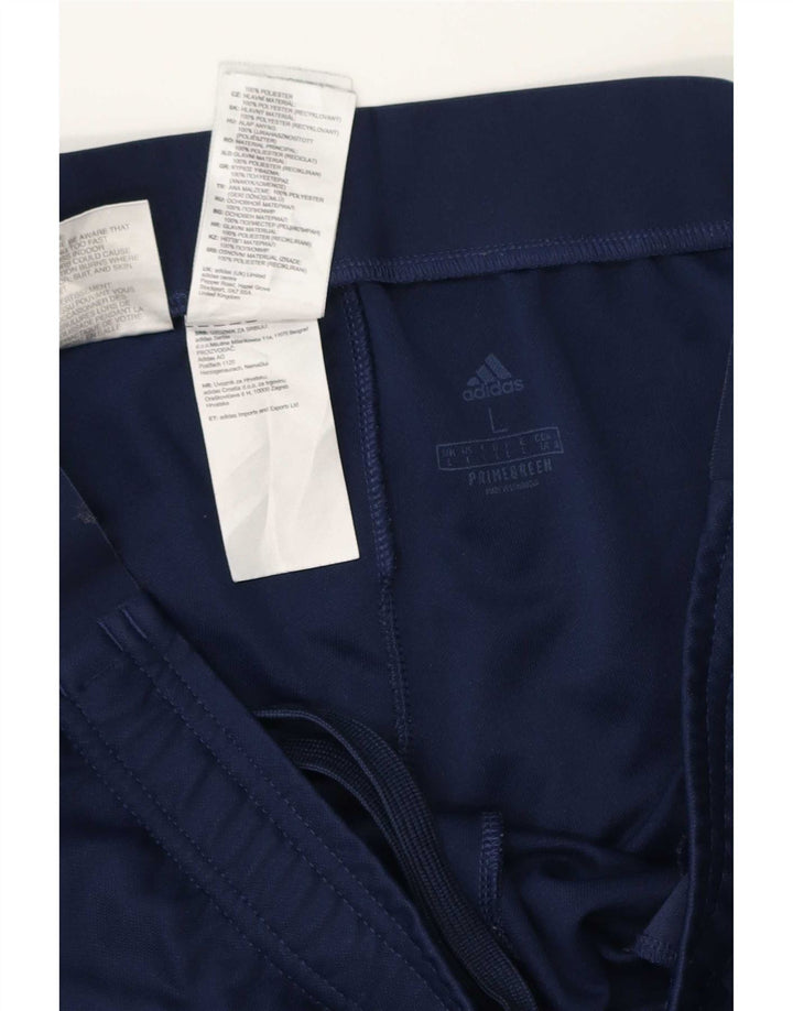 Adidas Pantalon de survêtement Aeroready pour hommes, grand, bleu marine, polyester