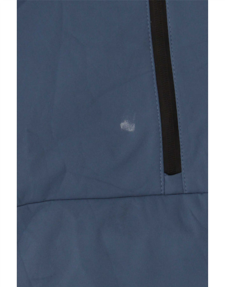 Zara Dame Oversized Pullover Træningsdragt Top Jacket UK 10 Small Blue