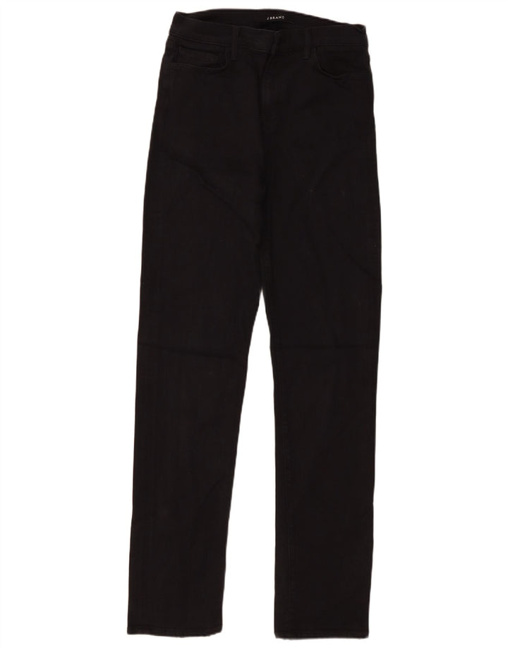 J Brand Womens Straight Jeans W30 L30 Black Viscose