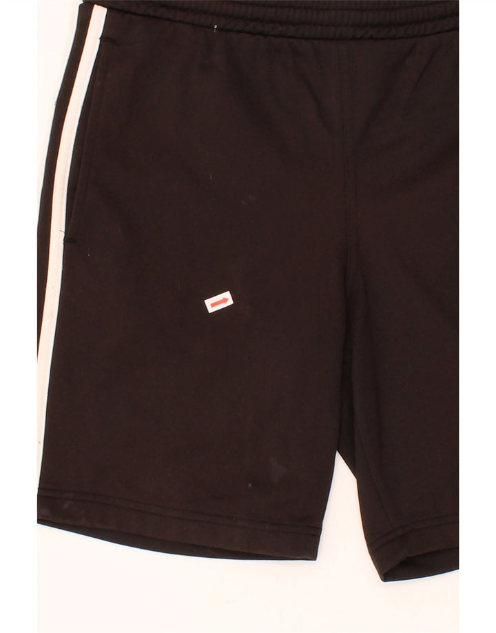 ADIDAS Boys Graphic Sport Shorts 11-12 Years Grey Polyester Vintage Adidas and Second-Hand Adidas from Messina Hembry 