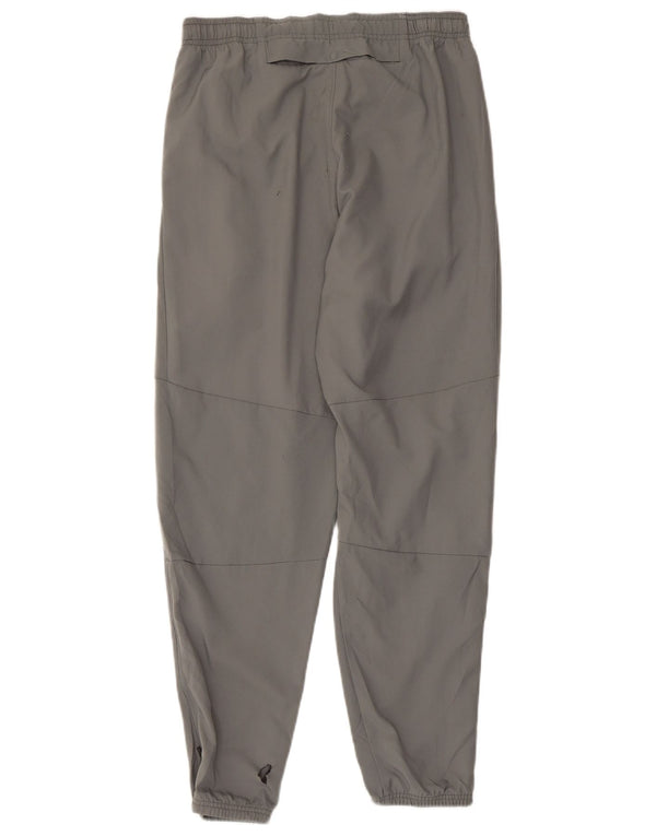 Nike Mens Dri Fit Tracksuit Trousers Joggers Small Grey Polyester
