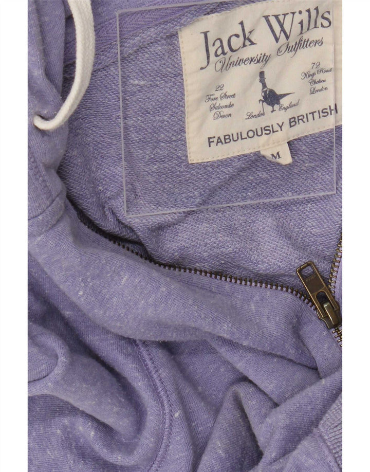 Pulover Jack Wills pentru bărbați, cu fermoar, poliester mov mediu